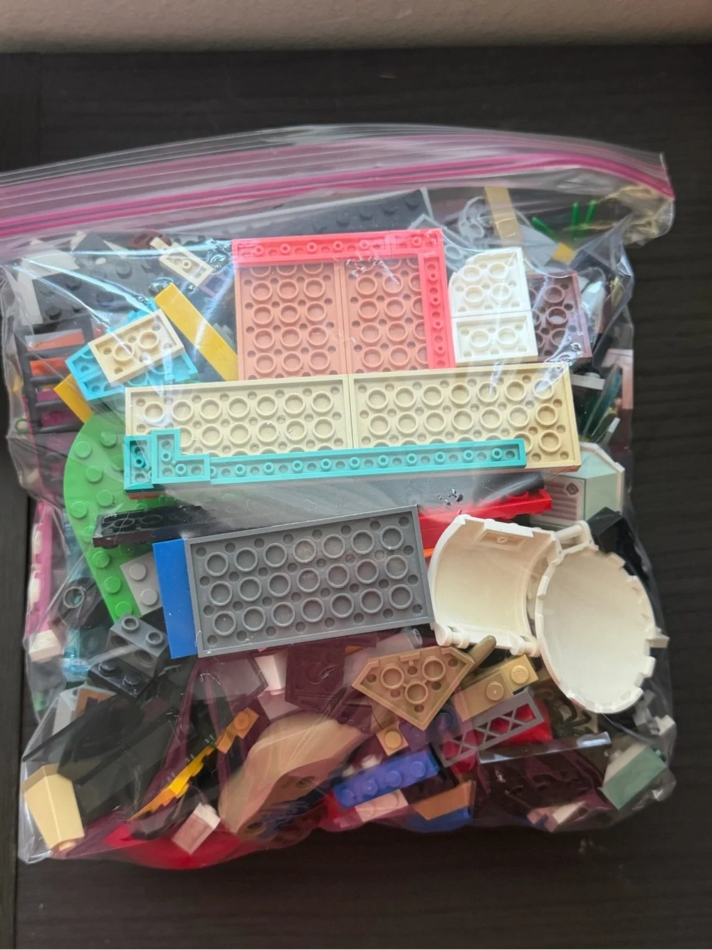 Lot of legos. Two bags. Random pieces